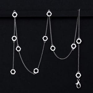 Oringos Hexagon I Schmuckset: Anhänger